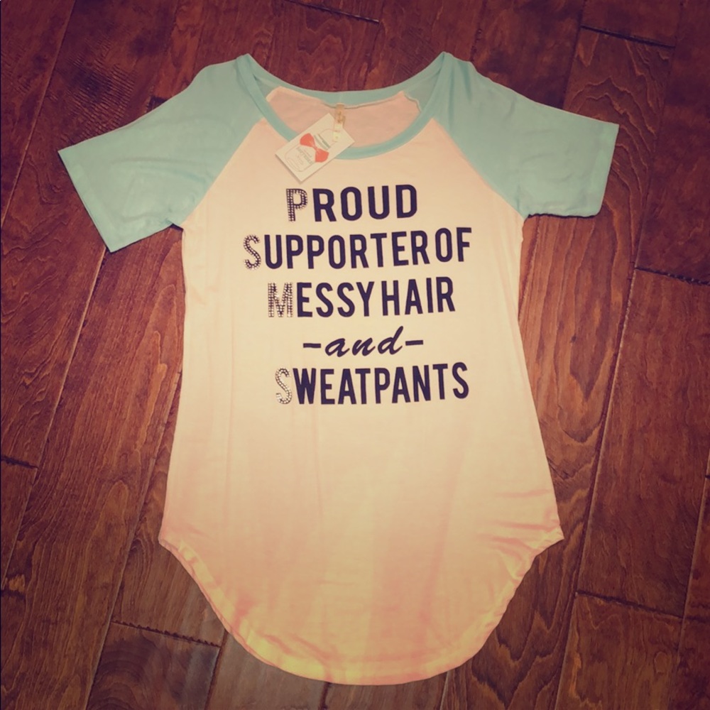 Short sleeve tee for leggings - women’s medium NWT